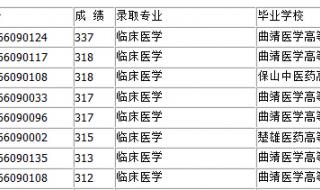 大理大学2021年云南高考录取分数线 大理学院分数线