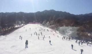 郑州市有滑雪场吗 尧山滑雪场